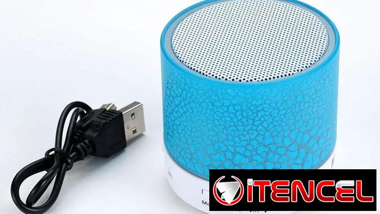 🔊 Altavoz Bluetooth Portátil LED 🔵 Con Luces, Ranura TF, Manos Libres y Sonido Potente 3W – Mini Speaker Ideal para PC