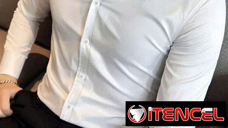 Camisa blanca mangas largas talla M
