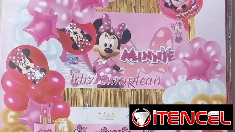 Set decorativo 100 pcs Minnie M33,(TPEx)