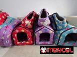 Set de Casa-Canasta-Cama para perros
