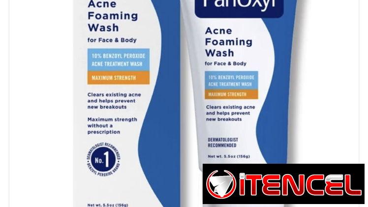 Espuma limpiadora para el acné PanOxyl 25 usd