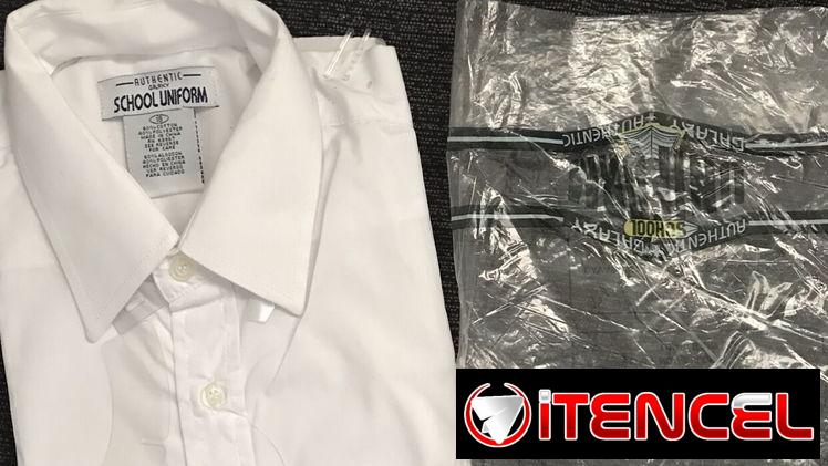Camisa blanca manga corta