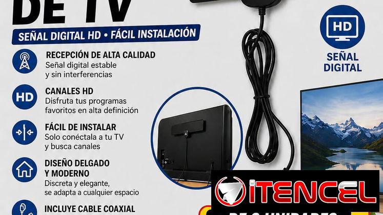 ACEPTO CUP ⭕❌❌⭕__ Antena Para Tv Pantalla Smartv Decodificadores Ant9024__ ⭕❌❌⭕ 5-921-5773