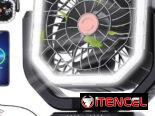 Ventilador Recargable F10 Portátil de Alta Velocidad