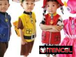 Trajes d spaiderman, capitan America, Paul Patrol, Merlina