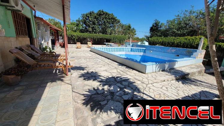 ☀️ Casa con Piscina en Guanabo, La Habana 🌊💦 ¡Ideal para familias y grupos grandes!
