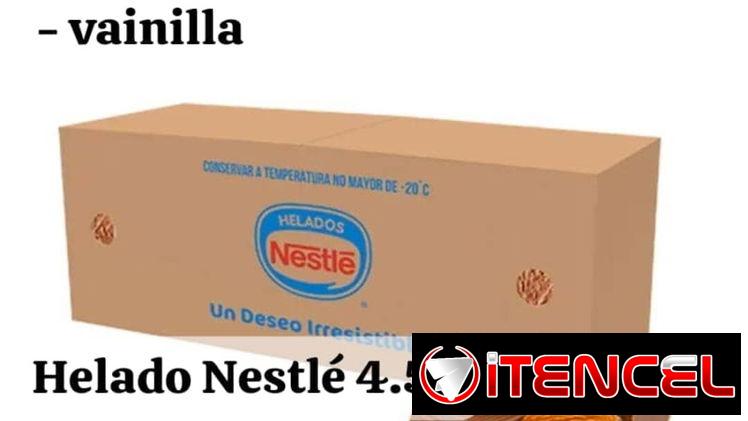 (Santa Clara) Helado Nestlé 4.5L DOMICILIO GRATIS