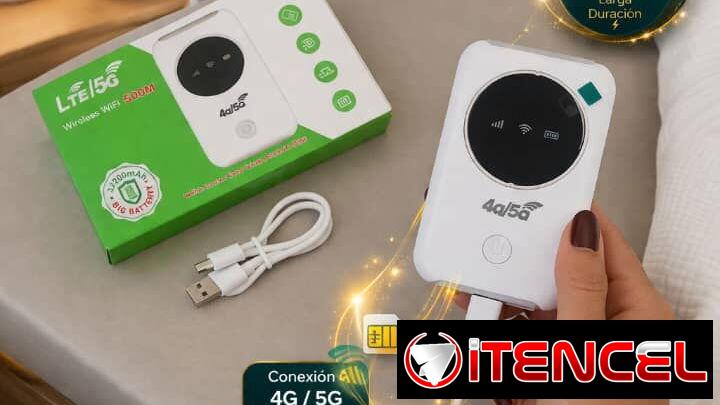 📶 WiFi en tu bolsillo, donde quieras 🌍 ¡Despídete de quedarte sin conexión! Con el Enrutador Portátil Ultra Link