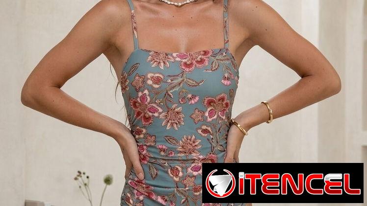 Trusa Traje de Baño “Gardenia Mist” – Elegancia Floral en Talla M