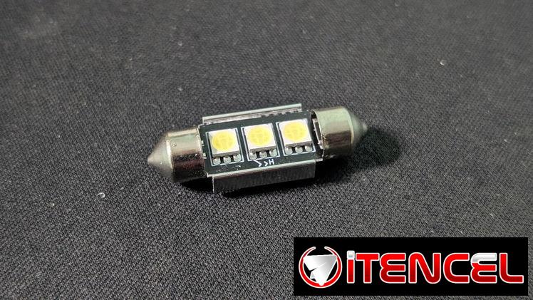 Bombillos LED para lamparas de interiores, maleteros o chapa.