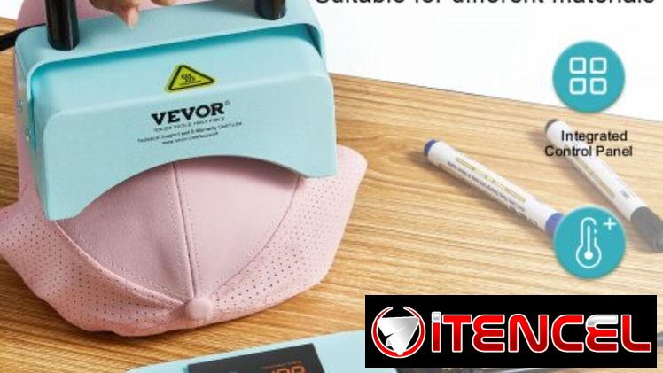 Plancha de sublimar de gorras o kit de sublimación