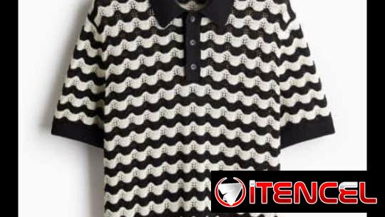 Pullover camisa de mangas corta y larga H&M