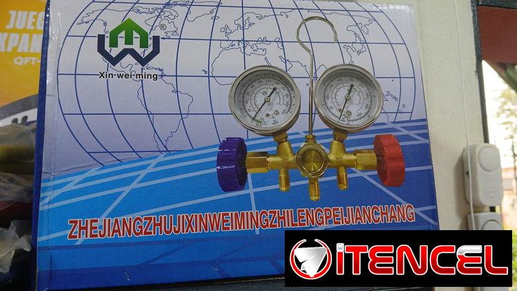 Manómetro de refrigeración