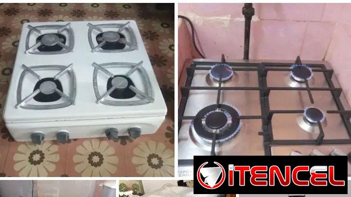 Mecánico de cosina de gas y calentadores.