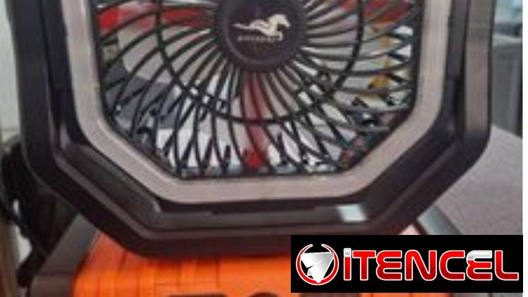 Ventilador recargable tipo f6 de 20000mA