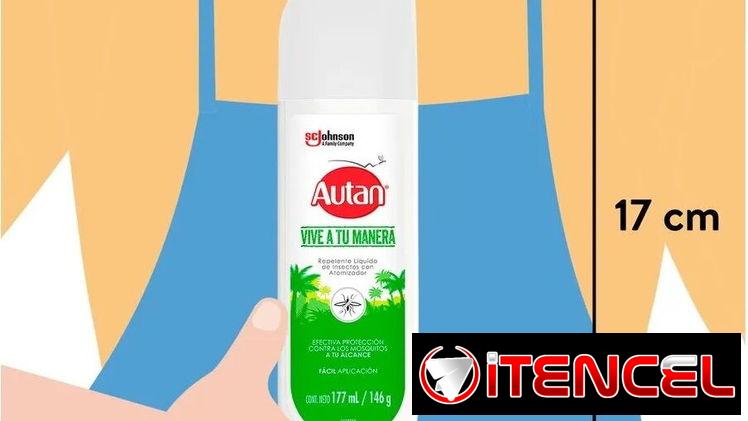 Repelente líquido en spray. 12 usd.