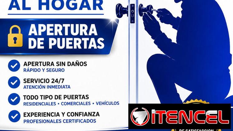 Cerrajero. Apertura de puertas. 24 horas