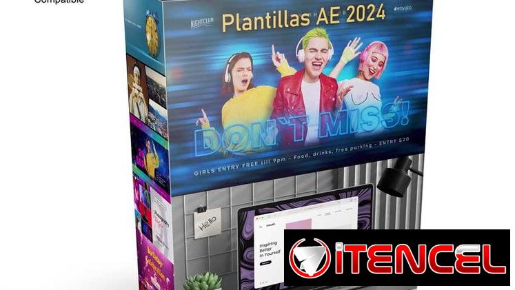 Plantillas y Plugins Profesionales de Video+Fotos Full-HD para Adobe