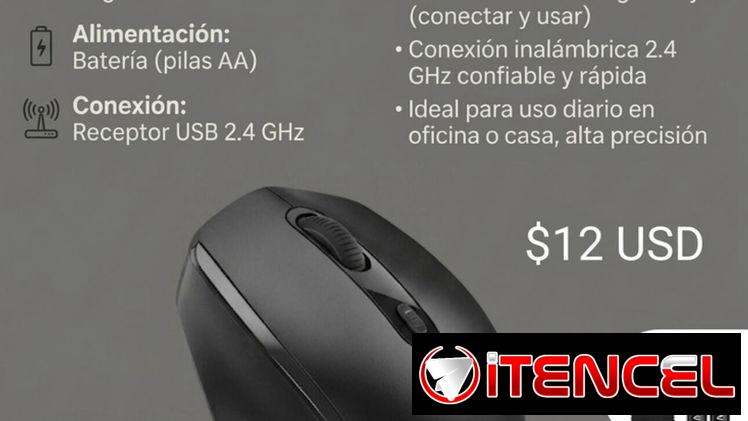 Mouse inalámbrico 1Hora