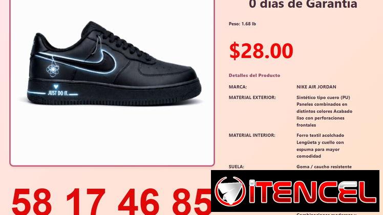TENIS NIKE AIR JORDAN NEGROS MOON