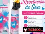 Baby shower, vela, cañón de confetis, extintor de revelación y mucho más