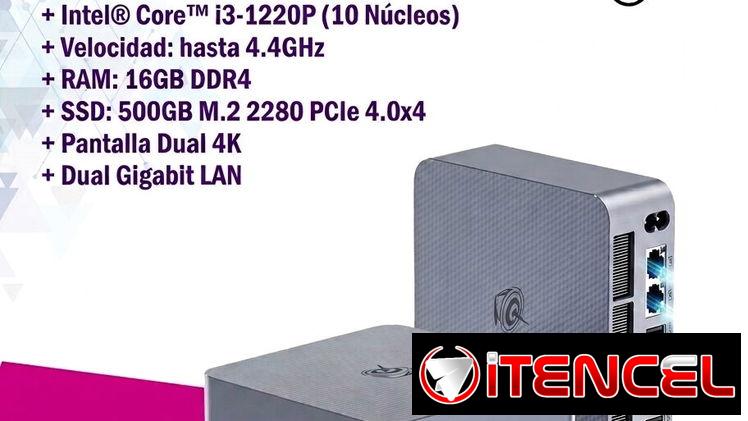 🚀 MINI PC BEELINK EQI12 – POTENCIA CORE I3 12ma GEN – ¡NUEVA EN CAJA! | 320USD