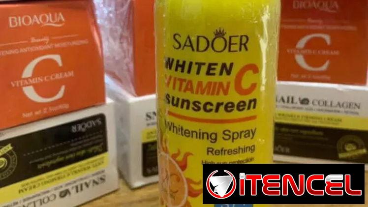 Protector solar con vitamina C