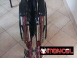 Cama fowler y silla de ruedas