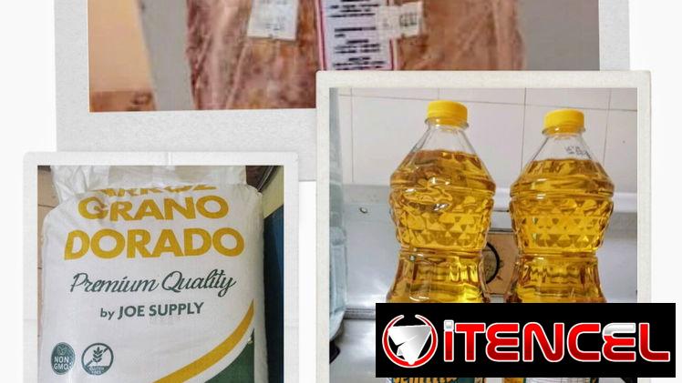 Lomo Ahumado 🍖 Arroz Americano, Aceite Vegetal de Soya y Detergente Marwa