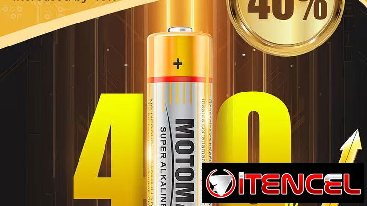Pack de baterias x4 AA y AAA Alkalina Blister de 4 unidades
