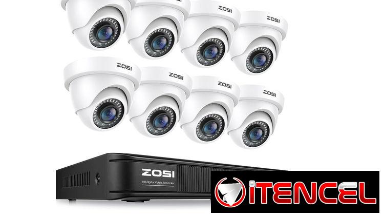 Kit de 8 camaras zosi