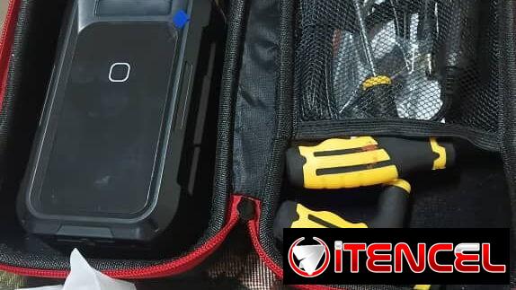 Bomba de aire portátil recargable
