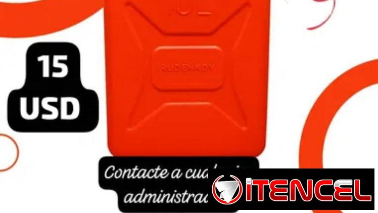 Pomos para Combustible ⛽ de 10lt nuevo y super práctico