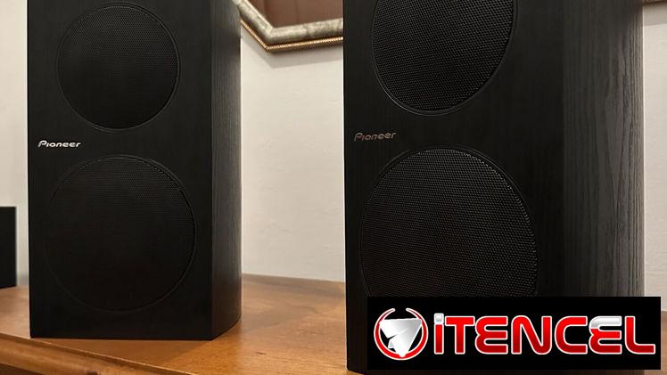 Bafles Pioneer 2 vías 80W Andre Jon , Calidad sonido .