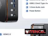 Mini PC KAMRUI Pinova P1 Ryzen 4300U 16GB 256GB SSD | Computadora Compacta en La Habana