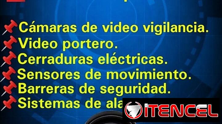 Instalación, cámaras de vigilancia, sistemas de alarma, video portero, serraduras eléctricas.