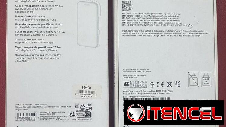 Apple iPhone 17 Pro 256GB 🔵