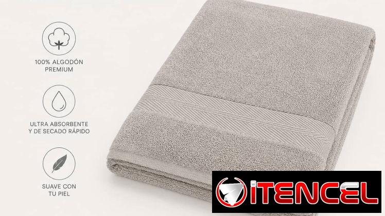 Toalla de Baño Majestic Imperial Gris Clara  💲 18 USD. 100% algodón. Lee y encargala al 📞56249037