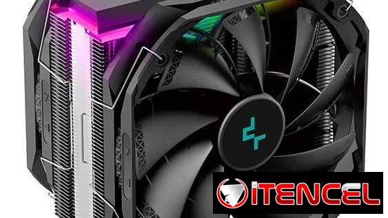 🎮 Disipador DeepCool AS500 PLUS 🎮 164mm🔹5xPipes🔹1200rpm🔹70.81CFM🔹29.2dB🔹2x 140mm Fan🔹Addressable RGB LED 📦0km