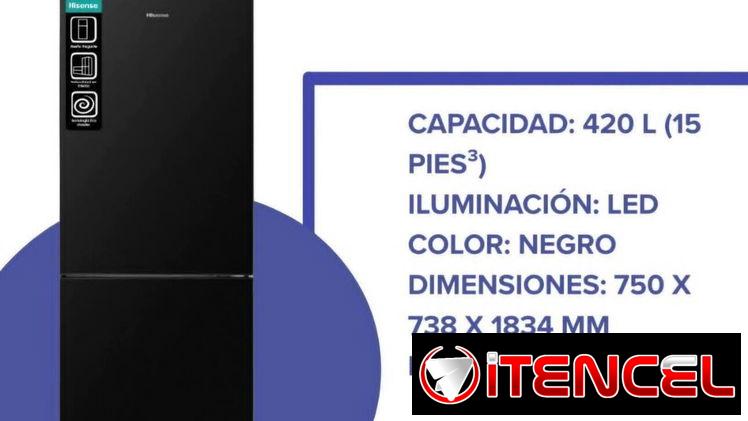 Refrigerador Hisense 15 pies³ Inverter
