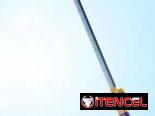 Figura decorativa Katana Lego con su base