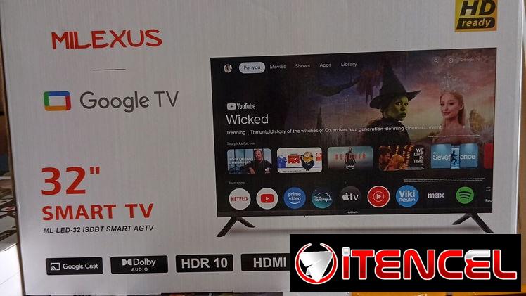 Smart tv milexus 32″ 90000 cup