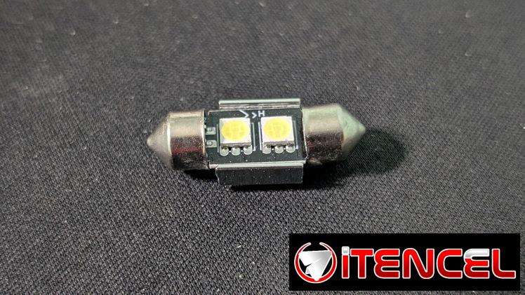 Bombillos LED para lamparas de interiores, maleteros o chapa.