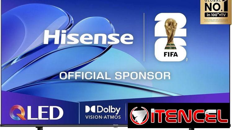 Hisense de 43” QLED 4K UHD ( serie QD6 del 2025 )