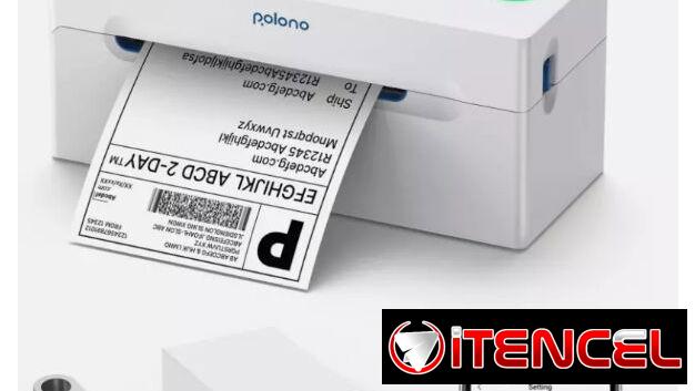 Impresora de etiquetas Polono-Bluetooth y USB-Térmica-Nueva