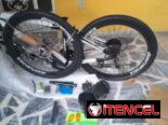 Bicicleta negra medida 26 nueva 0km con mensajería incluida