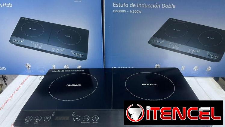 Cocinas y hornos de empotrar, cocinas de inducción e infrarrojo y campanas extractoras
