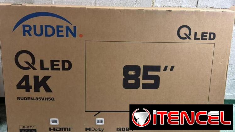 Smart tv 4k ruden 85” pulgadas  1060usd Garantía y factura