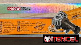 Amoladora Angular INGCO 110volt y  1100 watt para uso profesional!!!