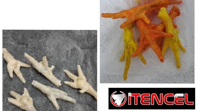 *CARNAZAS DE PATAS DE GALLINA (naturales y saborizadas)*  ✅ Premio saludable y natural